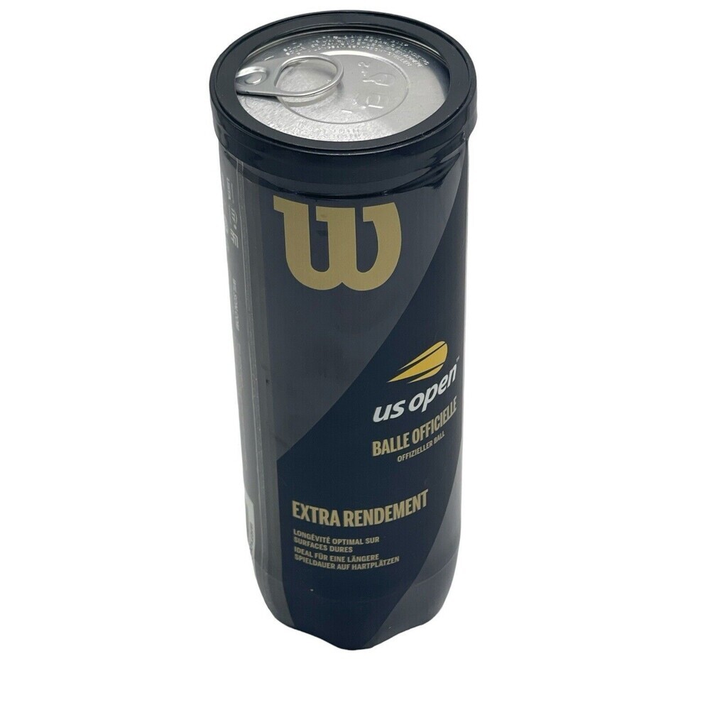 Three Pack (3) Wilson US Open Extra Rendement Tennis Ball 3 Pack | Brand